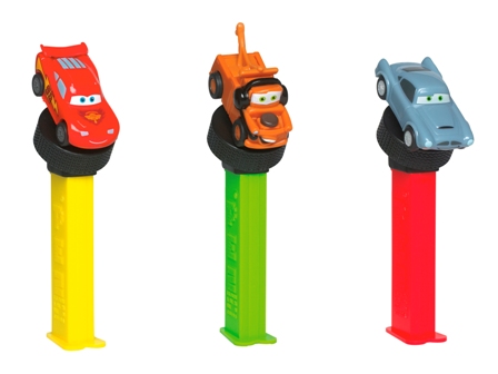 Cars 2 pull & go dispensers